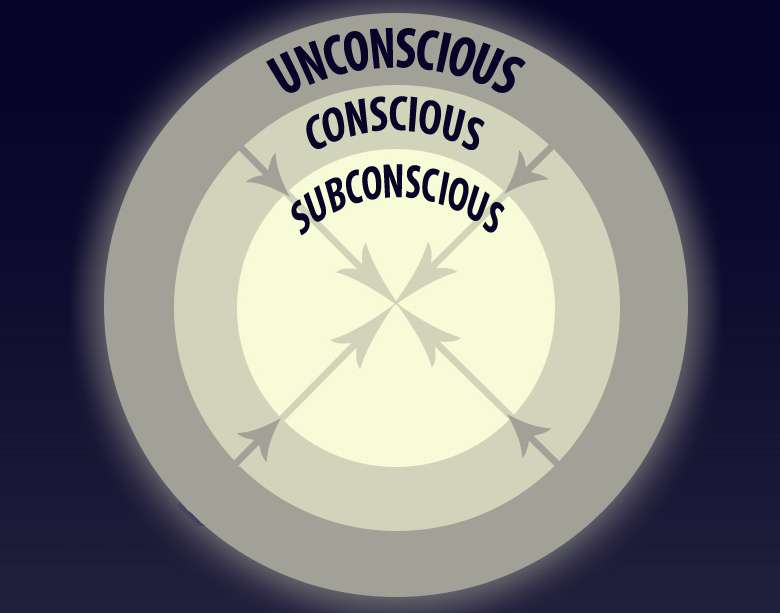 The three levels of the OMNICONSCIOUS