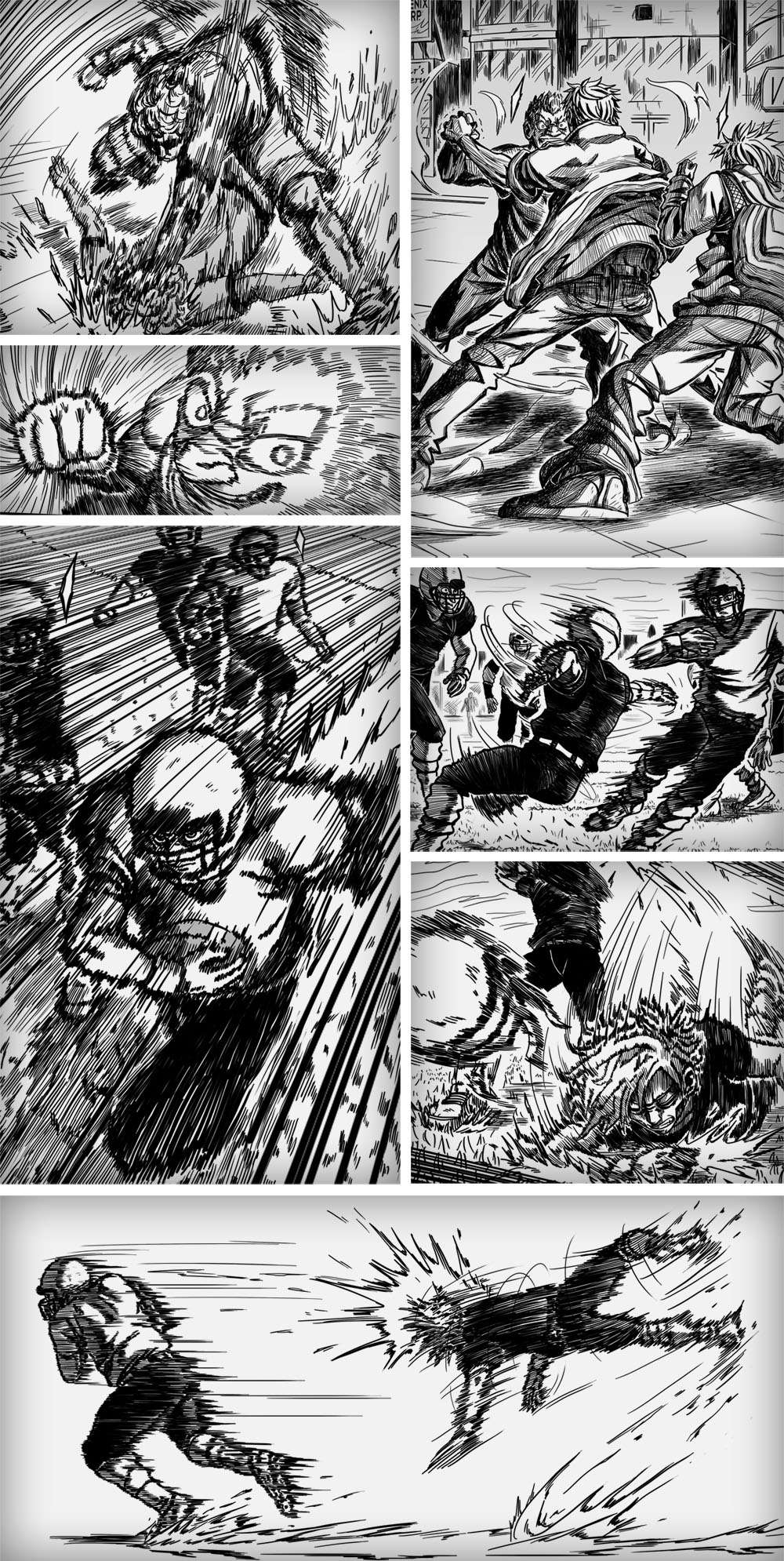 Scenes from COMATOSE--for more read the early chapters for FREE in our +Read Manga section