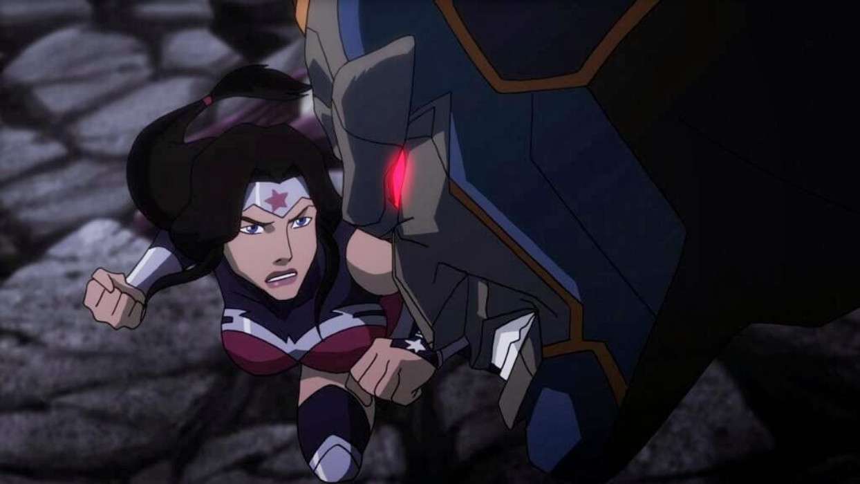 Let's not even talk about Darkseid! DC has not only allowed Marvel to bring the second-rate Thanos into prominence first but here, he is defeated like a puppet.