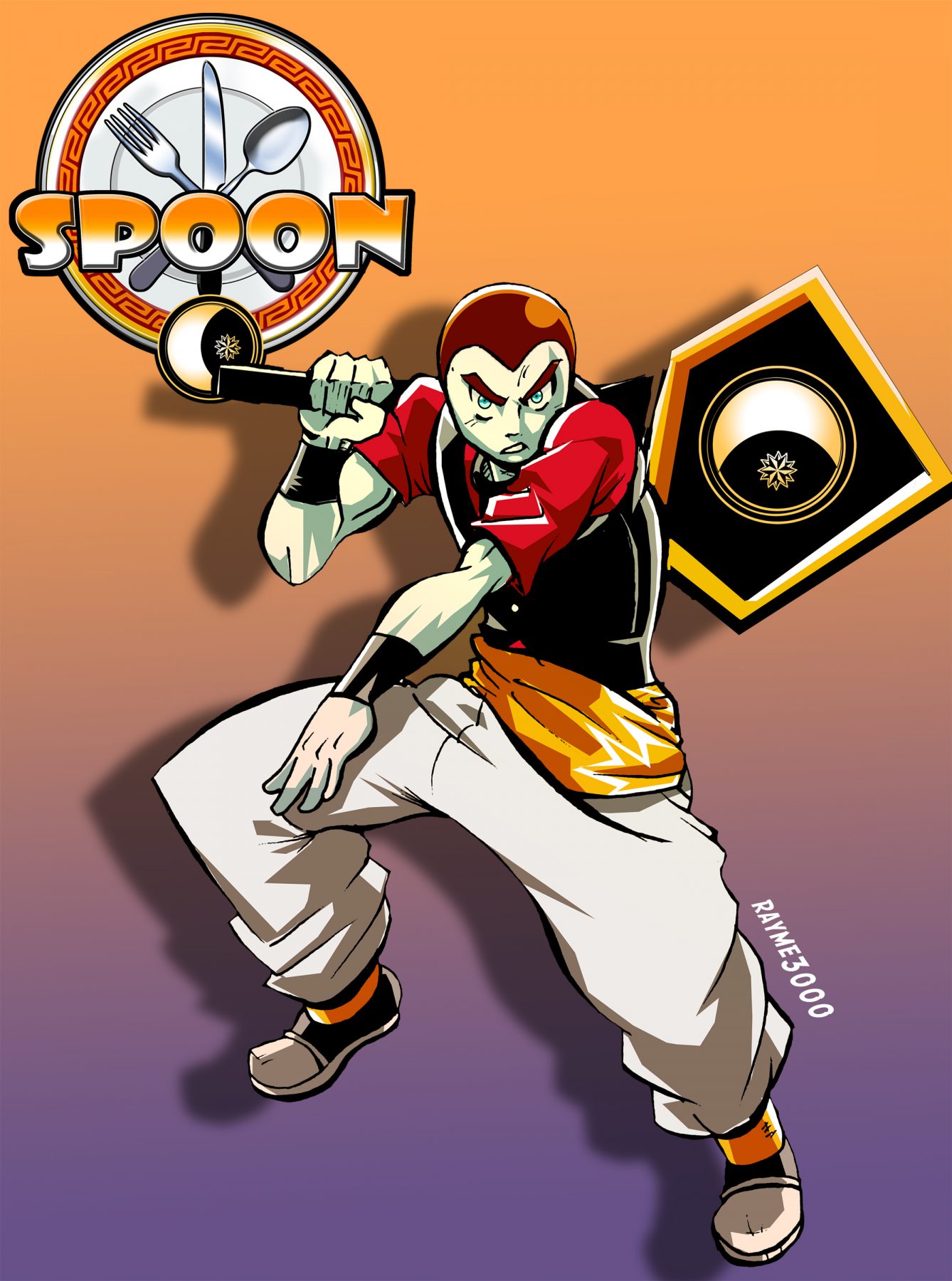 SPOON (C) David Yoon 2014 / Art by Raymond Brown