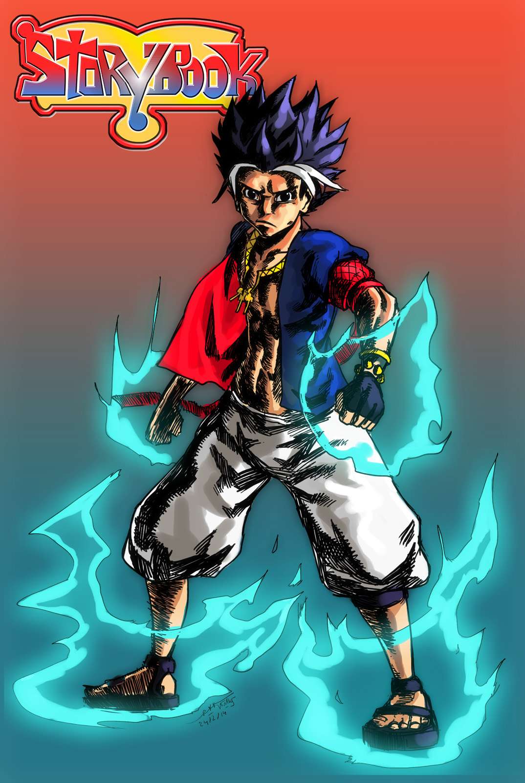 Artwork by Wally Nguyen, Storybook (c) Andrew Sterling 2014