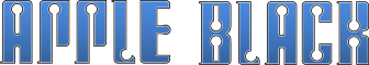 Apple+Black+Spine+Blue+Logo